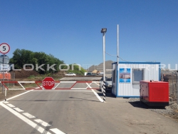 Контрольно-пропускной пункт (КПП) для строй объекта Аэропорт Южный в Аютинске